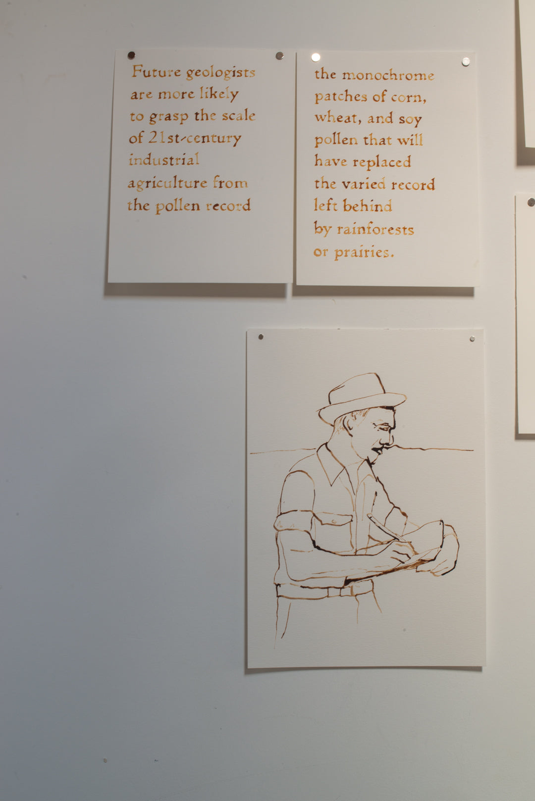 Misplaced field notes (Norman Borloug)