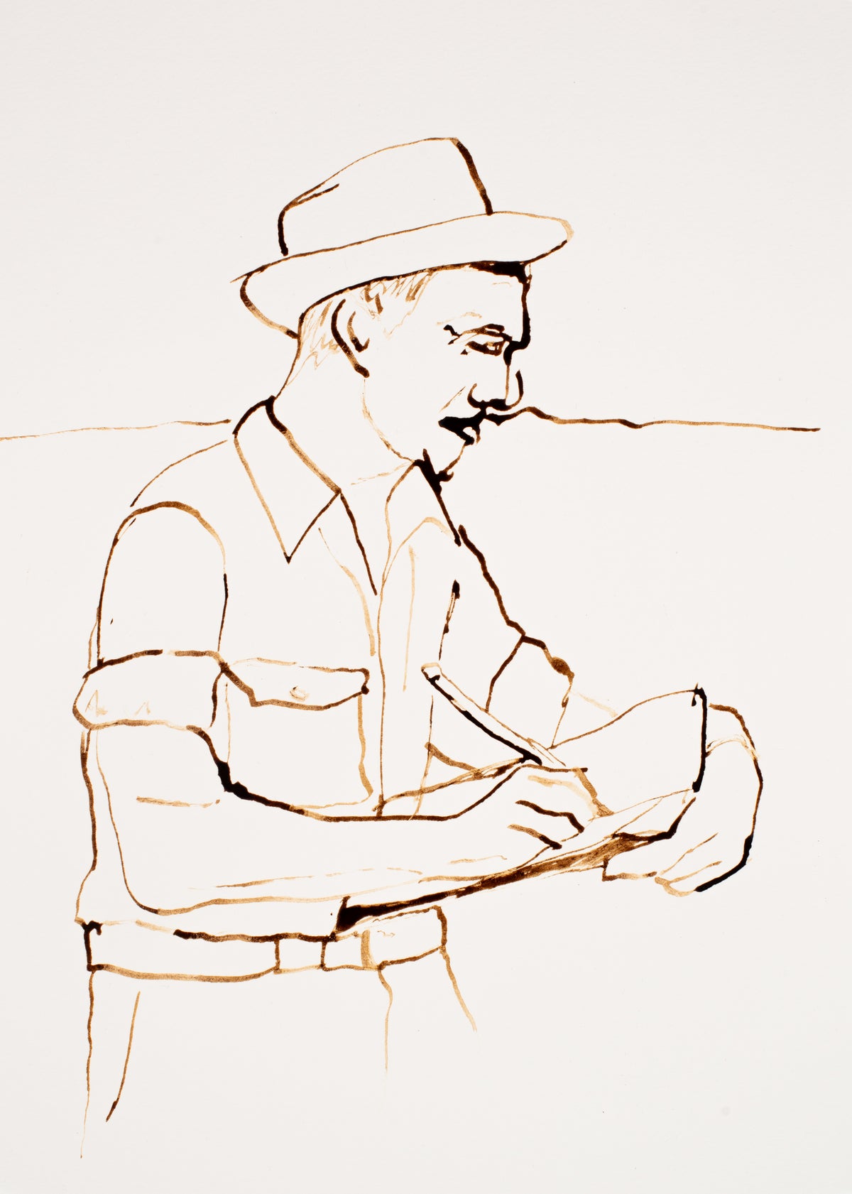 Misplaced field notes (Norman Borloug)