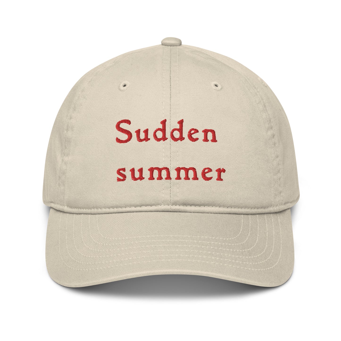 Sudden summer - organic dad hat